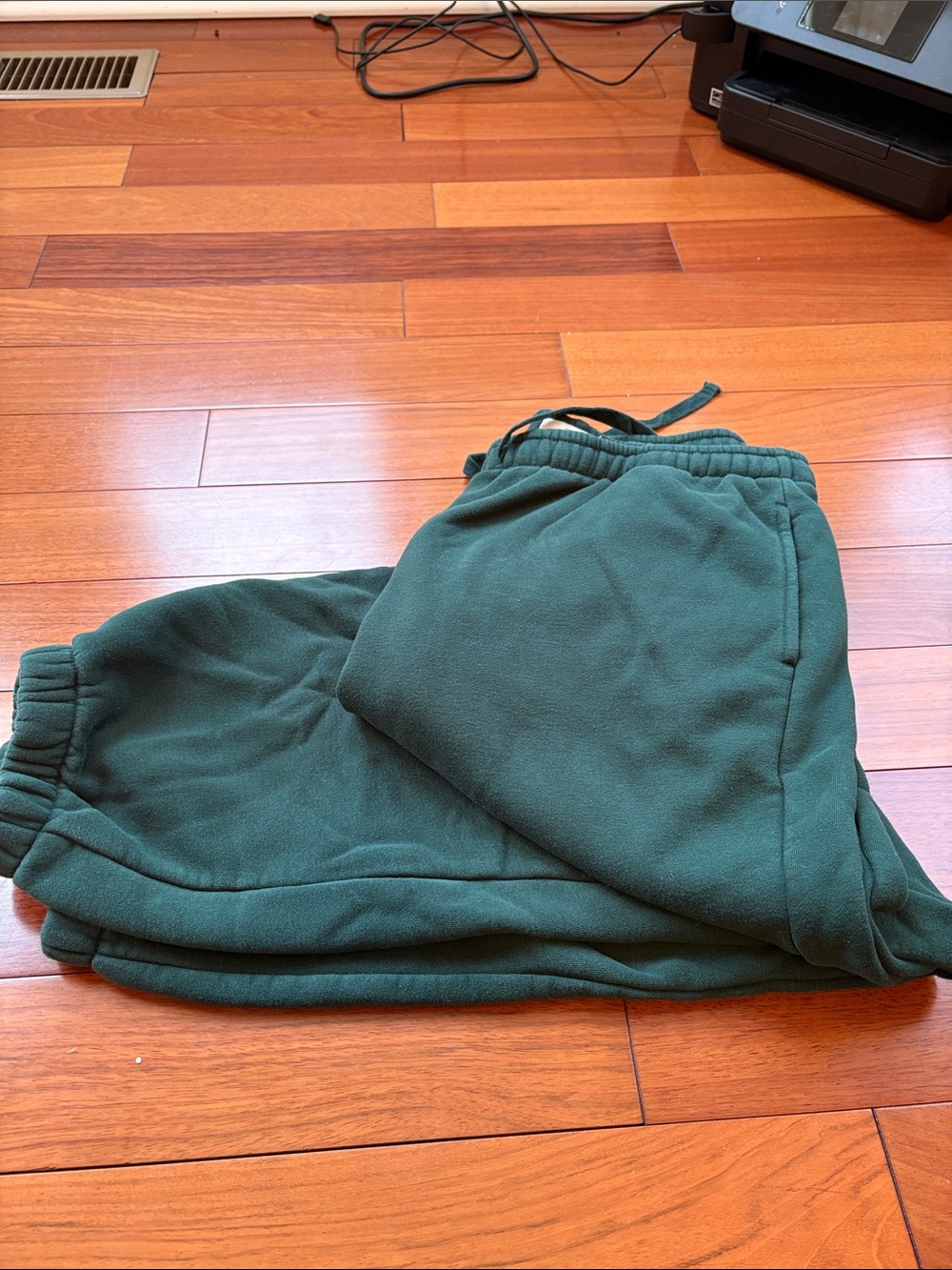 American Eagle Outfitters Forest Green Fleece Joggers